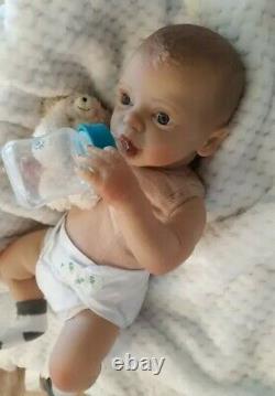 Reborn Baby with pacifier and bottle