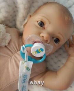 Reborn Baby with pacifier and bottle