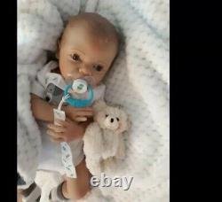 Reborn Baby with pacifier and bottle