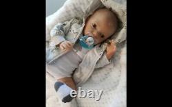 Reborn Baby with pacifier and bottle