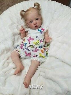 Reborn Big Baby Girl Saskia by Bonnie Brown Limited Edition Realistic Doll