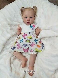 Reborn Big Baby Girl Saskia by Bonnie Brown Limited Edition Realistic Doll