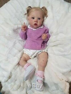 Reborn Big Baby Girl Saskia by Bonnie Brown Limited Edition Realistic Doll