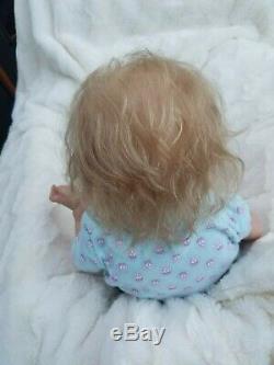 Reborn Big Baby Girl Saskia by Bonnie Brown Limited Edition Realistic Doll