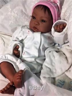 Reborn Biracial Sheliah-Baby Doll Therapy for People with Alzheimer & Caregiver