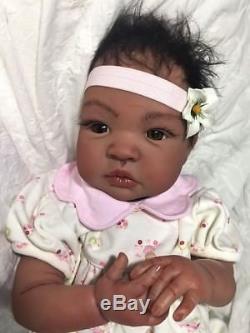 Reborn Biracial Sheliah-Baby Doll Therapy for People with Alzheimer & Caregiver