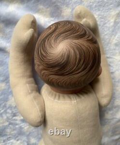 Reborn Cuddle Baby Doll George Painted Hair Magnet