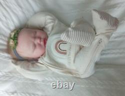 Reborn Cuddle Baby Doll Realborn Harlow With Microrooted Hair By Perrywinkles