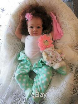 Reborn Doll 24 handmade, rooted hair, Genesis painted ready to go Home