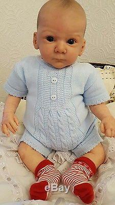 Reborn Doll Baby Boy Mathis by Gudrun Legler