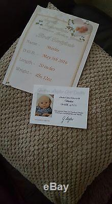 Reborn Doll Baby Boy Mathis by Gudrun Legler