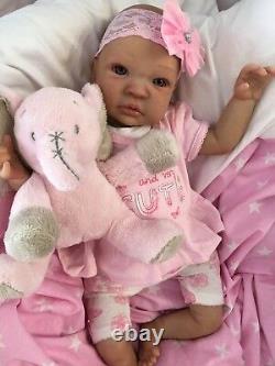 Reborn Doll Baby Girl Shyann Realistic 20 Real Lifelike Childs Eyes Hair Veins