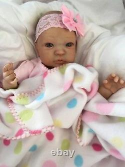 Reborn Doll Baby Girl Shyann Realistic 20 Real Lifelike Childs Eyes Hair Veins