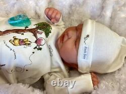 Reborn Doll Baby Newborn Size Ruby Realborn Painted Hair Just Born Baby Crier