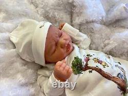 Reborn Doll Baby Newborn Size Ruby Realborn Painted Hair Just Born Baby Crier