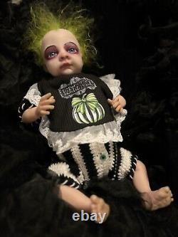 Reborn Doll Beetlejuice Inspired