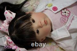 Reborn Doll Custom Order Kana by Ping Lau Small Toddler Asian Baby Girl