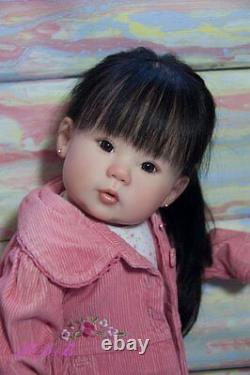 Reborn Doll Custom Order Kana by Ping Lau Small Toddler Asian Baby Girl