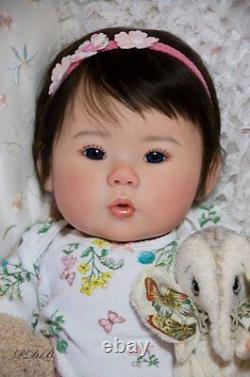 Reborn Doll Custom Order Kana by Ping Lau Small Toddler Asian Baby Girl