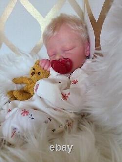 Reborn Doll Darren Asleep by Bountiful baby