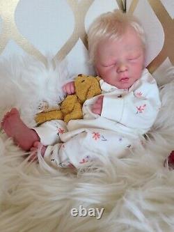 Reborn Doll Darren Asleep by Bountiful baby