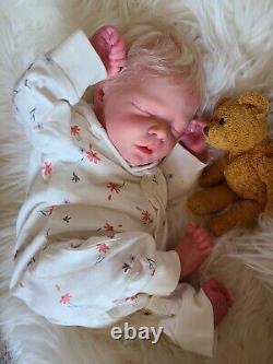 Reborn Doll Darren Asleep by Bountiful baby