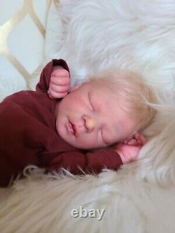 Reborn Doll Darren Asleep by Bountiful baby