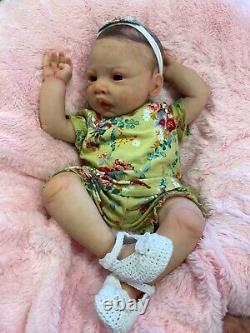 Reborn Doll Girl Lulu By Jen Printy Large Newborn Summer Bargain Baby