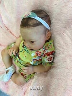 Reborn Doll Girl Lulu By Jen Printy Large Newborn Summer Bargain Baby