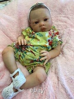 Reborn Doll Girl Lulu By Jen Printy Large Newborn Summer Bargain Baby