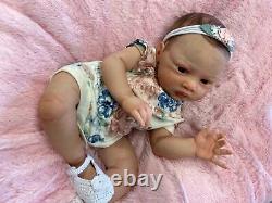 Reborn Doll Girl Lulu By Jen Printy Large Newborn Summer Bargain Baby