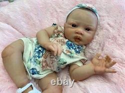 Reborn Doll Girl Lulu By Jen Printy Large Newborn Summer Bargain Baby