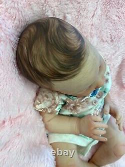 Reborn Doll Girl Lulu By Jen Printy Large Newborn Summer Bargain Baby