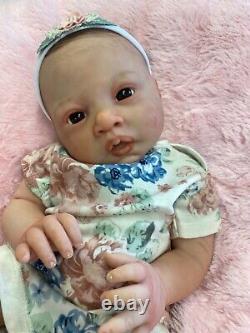 Reborn Doll Girl Lulu By Jen Printy Large Newborn Summer Bargain Baby