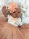 Reborn Doll Heavy Baby Girl Peach Tutu Outfit Magnetic Dummy C