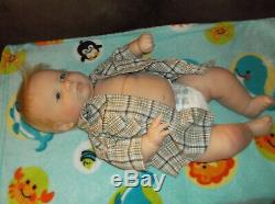 Reborn Doll Joseph Awake Three Months, 7 Lbs, 11 Ounces