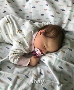 Reborn Doll Katie Asleep by Bountiful Baby, authentic realistic lifelike w COA