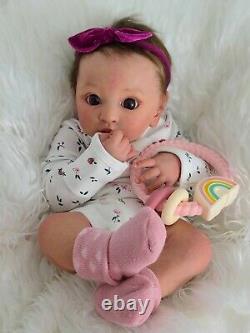 Reborn Doll Layla Lifelike Baby Girl Vinyl Doll