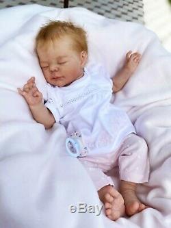 Reborn Doll Puppe Baby Elise von Karola Wegerich. Limitiert