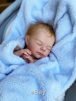 Reborn Doll Puppe Baby Elise von Karola Wegerich. Limitiert