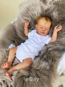 Reborn Doll Puppe Baby Elise von Karola Wegerich. Limitiert