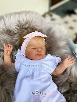 Reborn Doll Puppe Baby Elise von Karola Wegerich. Limitiert