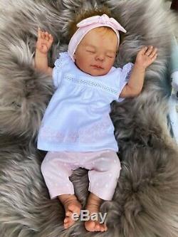 Reborn Doll Puppe Baby Elise von Karola Wegerich. Limitiert