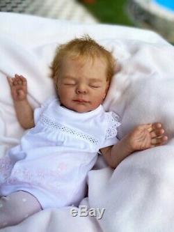 Reborn Doll Puppe Baby Elise von Karola Wegerich. Limitiert