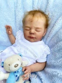 Reborn Doll Puppe Baby Elise von Karola Wegerich. Limitiert