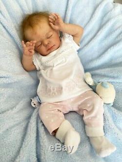 Reborn Doll Puppe Baby Elise von Karola Wegerich. Limitiert