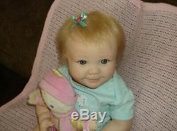 Reborn Doll Realborn June Awake 7 Months, 9 Lbs. 4 Oz