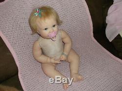 Reborn Doll Realborn June Awake 7 Months, 9 Lbs. 4 Oz