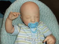 Reborn Doll Realborn Logan 19, 4 Lbs. 2 Oz. Full Limbs