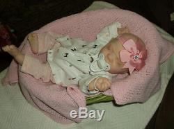 Reborn Doll Romilly by a Sculpt by Cassie Brace